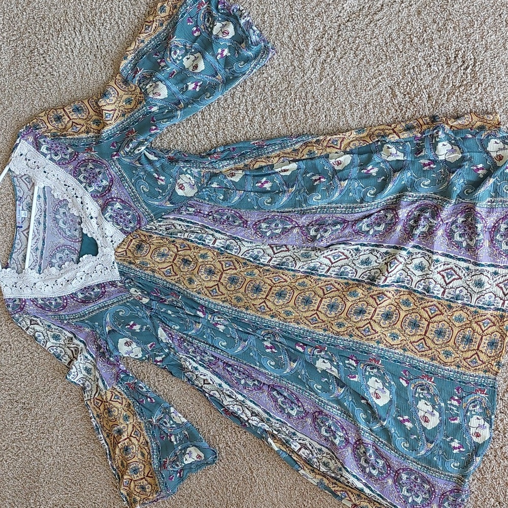 BoHo Midi Dress